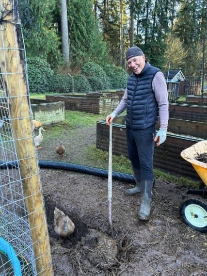 Barn Stars Animal Rescue's Most Valuable Volunteer, Greg Achtemichuk